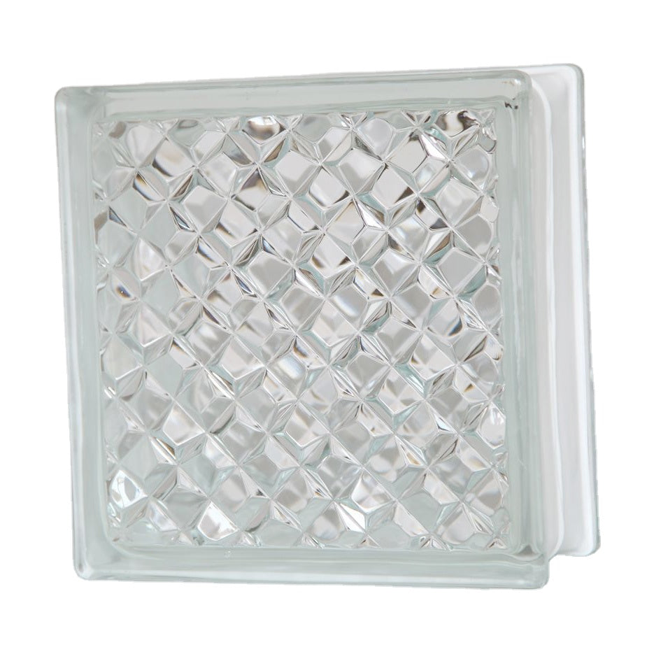 Transparent glass wall tiles