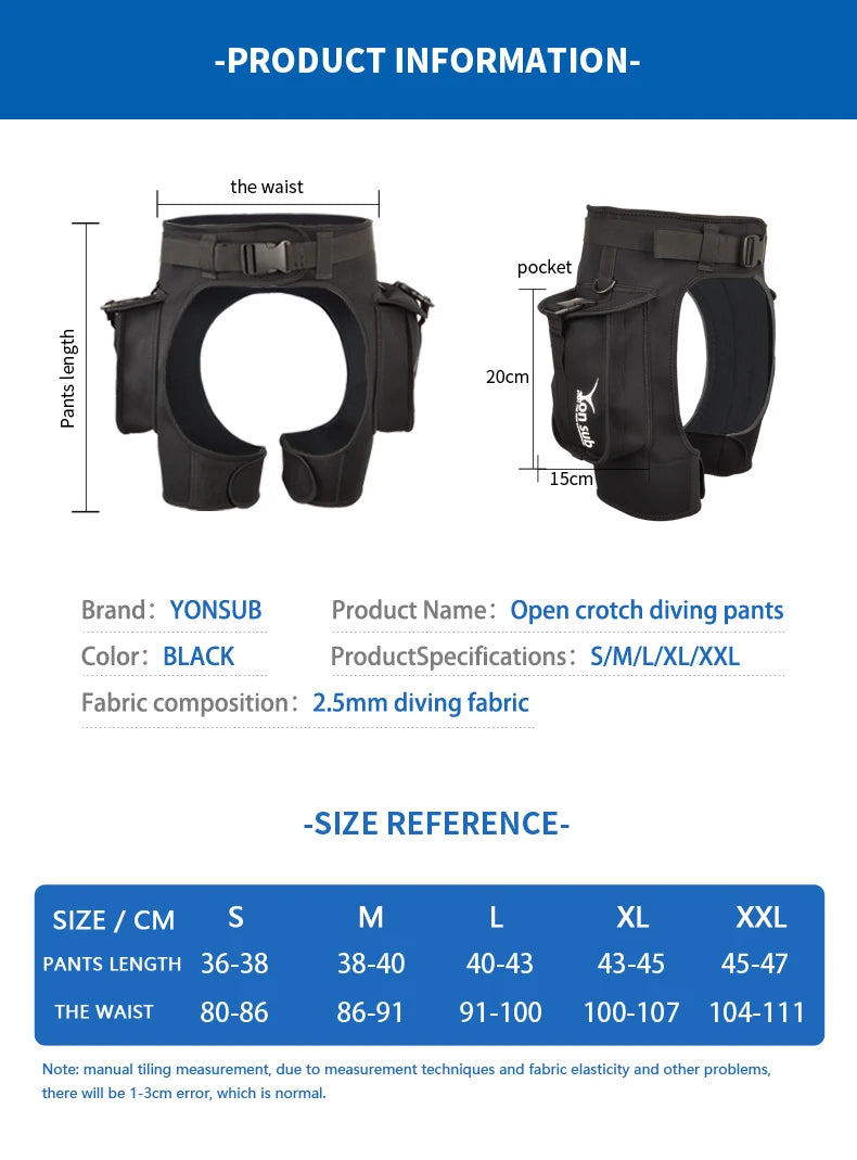 Quần bơi nam lặn co giãn, túi tiện dụng, dây đai