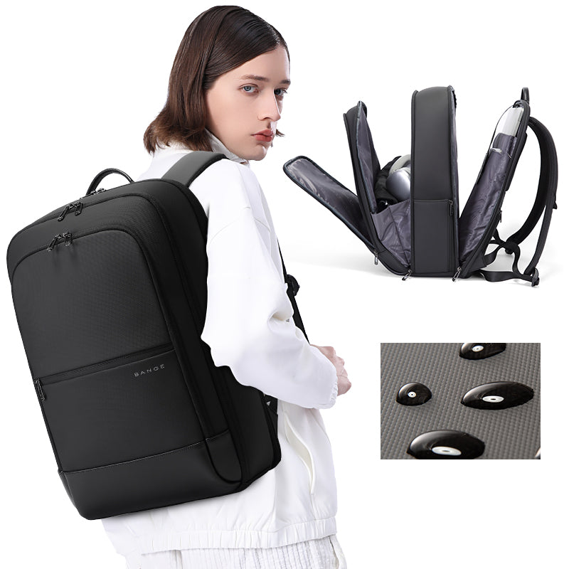 Ba lô đựng laptop Bange 17 inch bền bỉ, chất lượng cao, chống thấm nước, chống trộm, dành cho nam giới, sinh viên và công sở - Daisan Mart