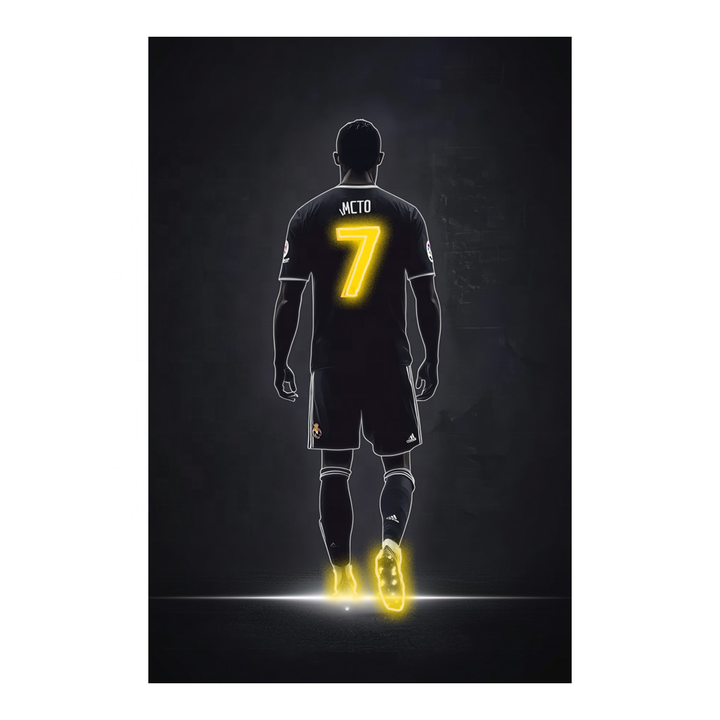 JZ Home Decor 3D Light Artwork Poster Illuminated Painting Led Lighted Wal Art Led-3D-Painting 