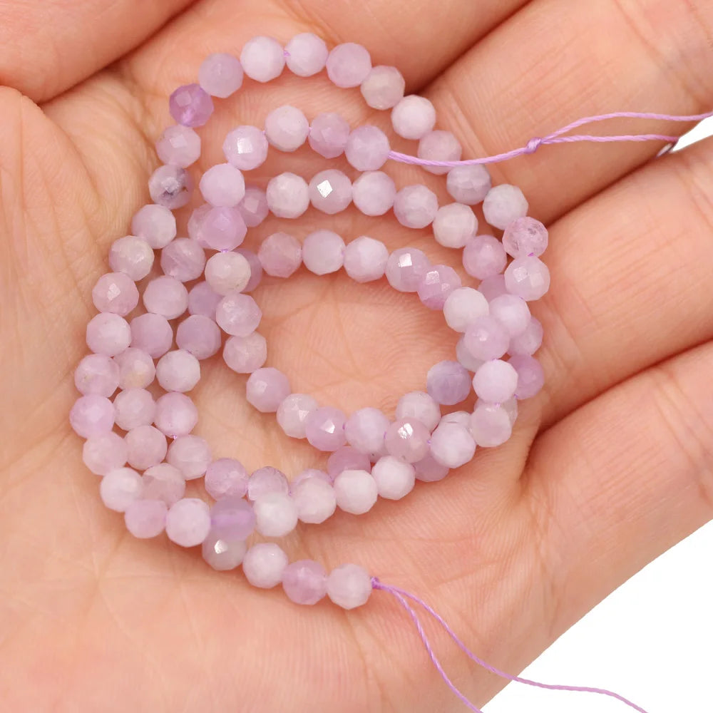 Natural 4mm Rose Quartz Beads Bracelet