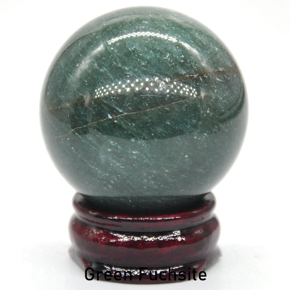 40MM Natural Feng Shui Meditation Gemstone Ball