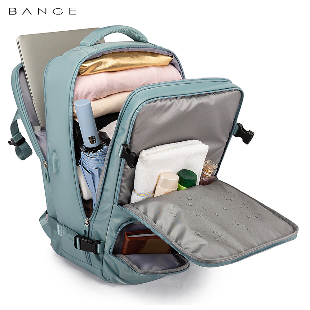 BANGE Men's Waterproof Travel Laptop Backpack Customized Wholesale New 