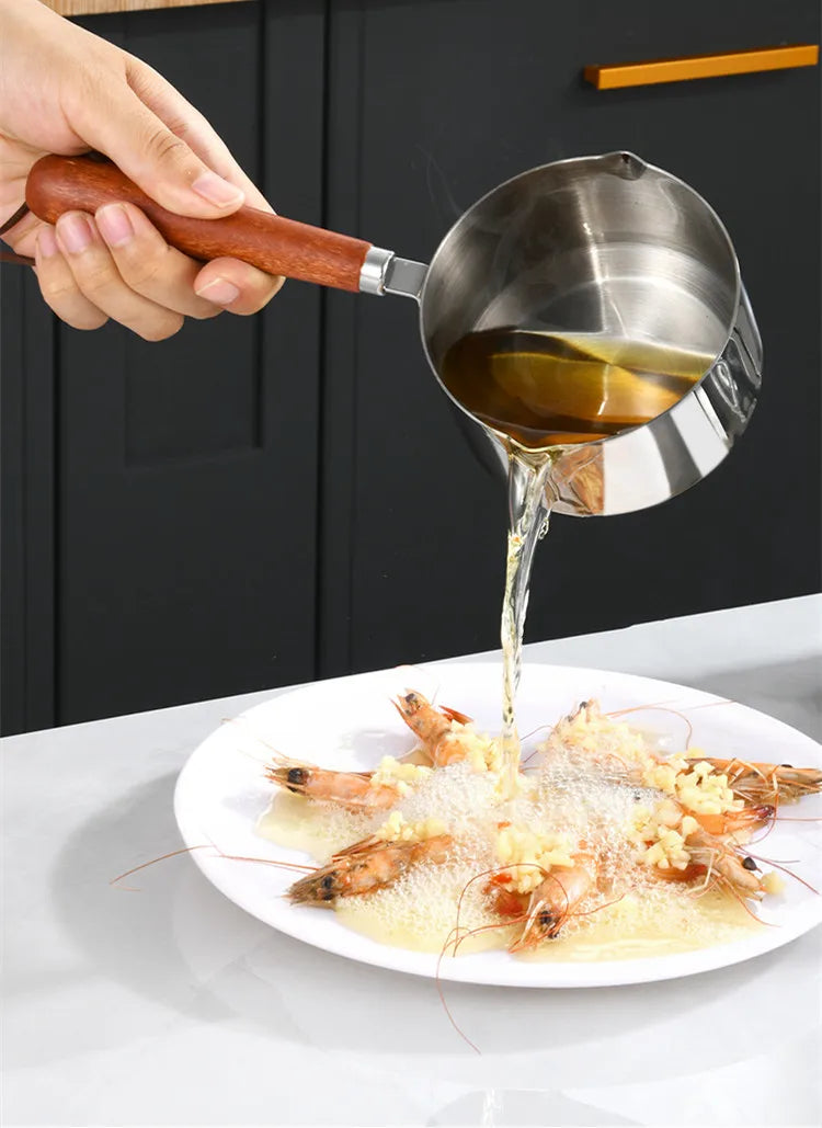 Nồi Đa Năng Thép Tay Gỗ – Tiện Lợi Cho Mọi Nhà