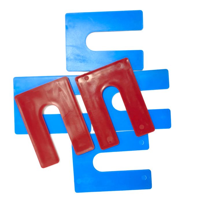 Tile Leveling System Plastic Clips Horseshoes Plastic Tape Red Plastic Window Film 