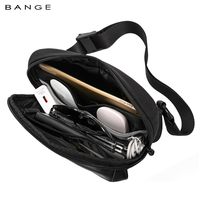 Bange New High Quality Waterproof Nylon Men's Crossbody Bag Custom Design Casual Style 