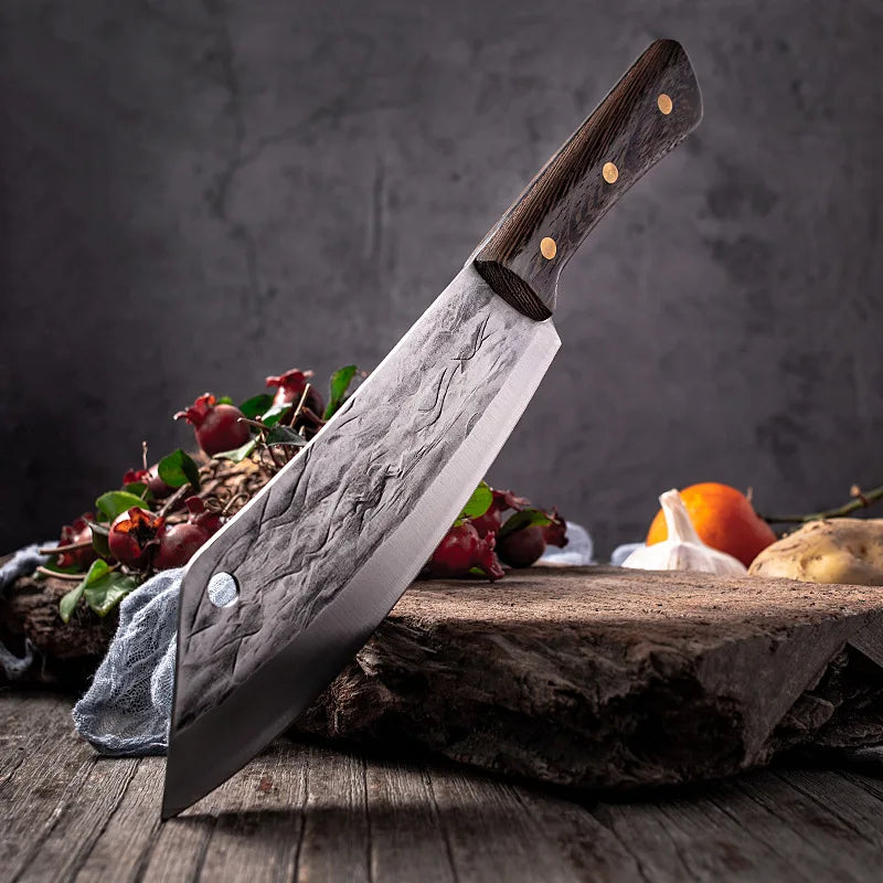 Serbian Chef's Hand-Forged Stainless Steel Boning Knife 50cm