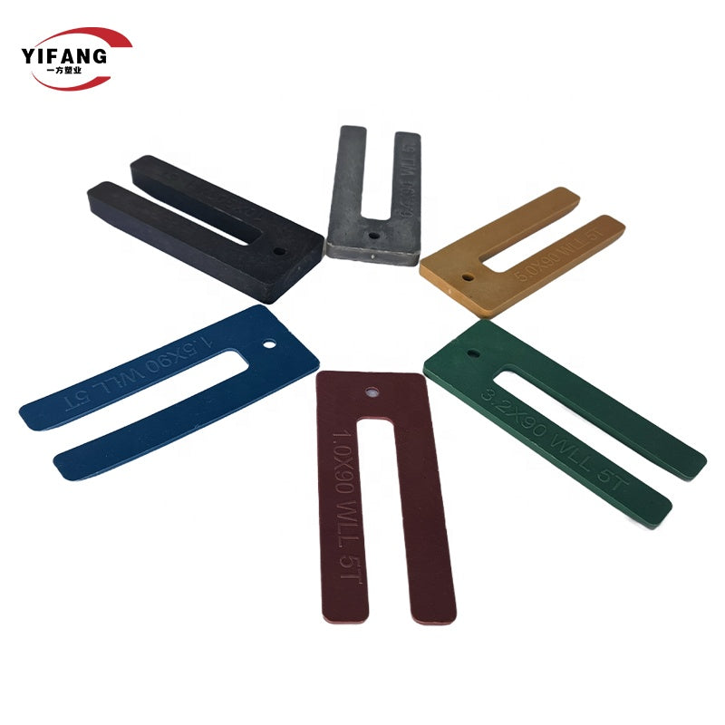 Miếng đệm cửa sổ hình móng ngựa 90x35mm tùy chỉnh bằng nhựa