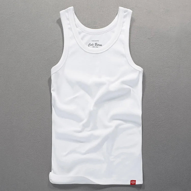Áo Ba Lỗ Nam Mùa Hè Gym Cotton Đơn Giản 50K - Daisan Mart