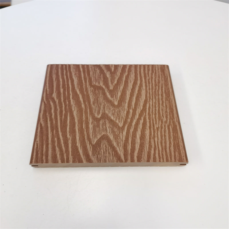 Outdoor wood plastic flooring custom color, solid hole, waterproof 