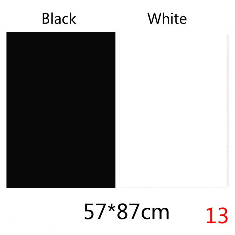Photography Backdrops Wallpaper 57*87cm 2sides Solid Color Photo Background Props for Photo Studio Newborn Product Photographic - Daisan Mart