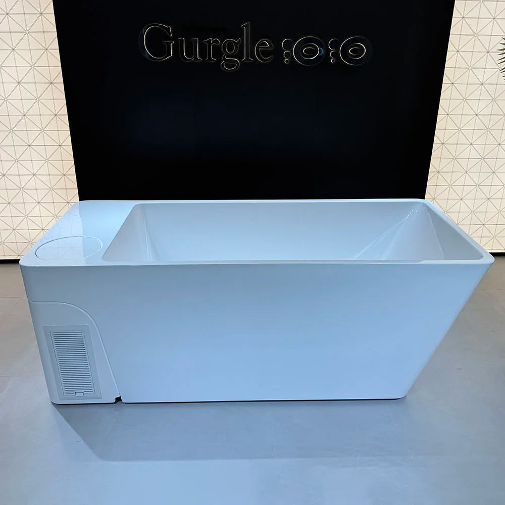 Acrylic Athlete Recovery Cold Plunge 1 HP Chiller WiFi APP Control Ice Bath Tub All-in-One - Daisan Mart