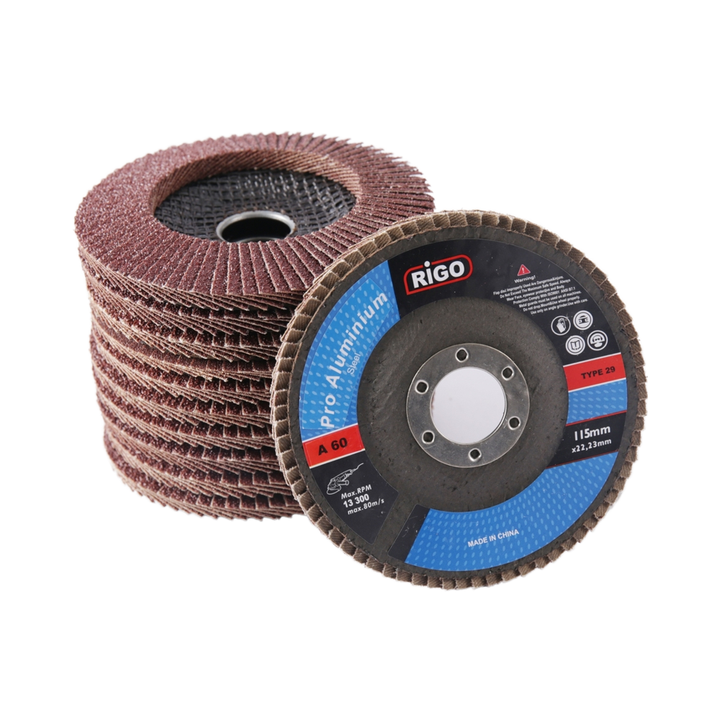 115mm Aluminum Oxide Grinding Disc, Wood Metal Grinding Tool Grit 40 60 80 120 Compatible with Angle Grinder 