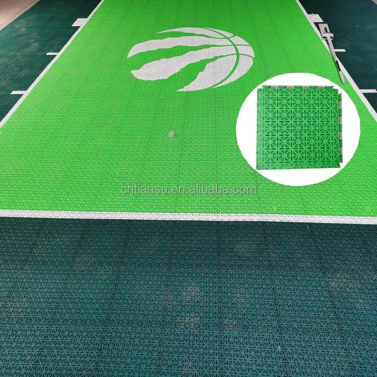 20x25ft Backyard Basketball Court Floor | Outdoor Sports Floor Tile - Daisan Mart