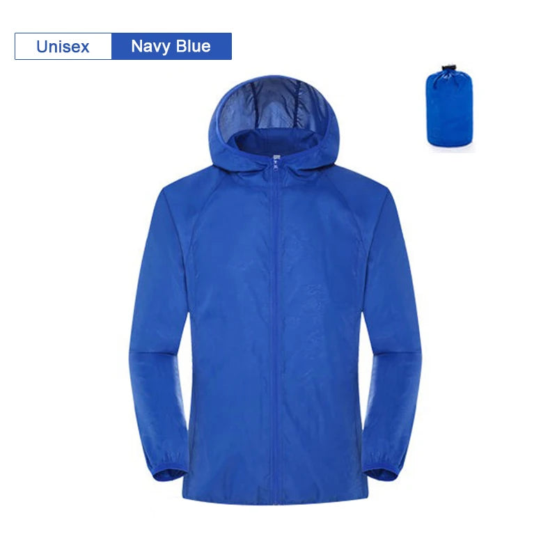 Waterproof, Sun-Proof, Quick-Drying Outdoor Rain Jacket