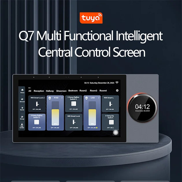 Q7 Smart Control Screen - Sound &amp; Zigbee