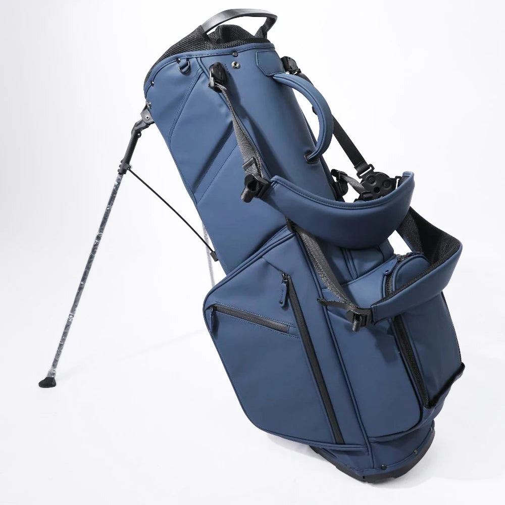ASL Golf Bag Waterproof PU Leather 6 Compartments - Custom Logo
