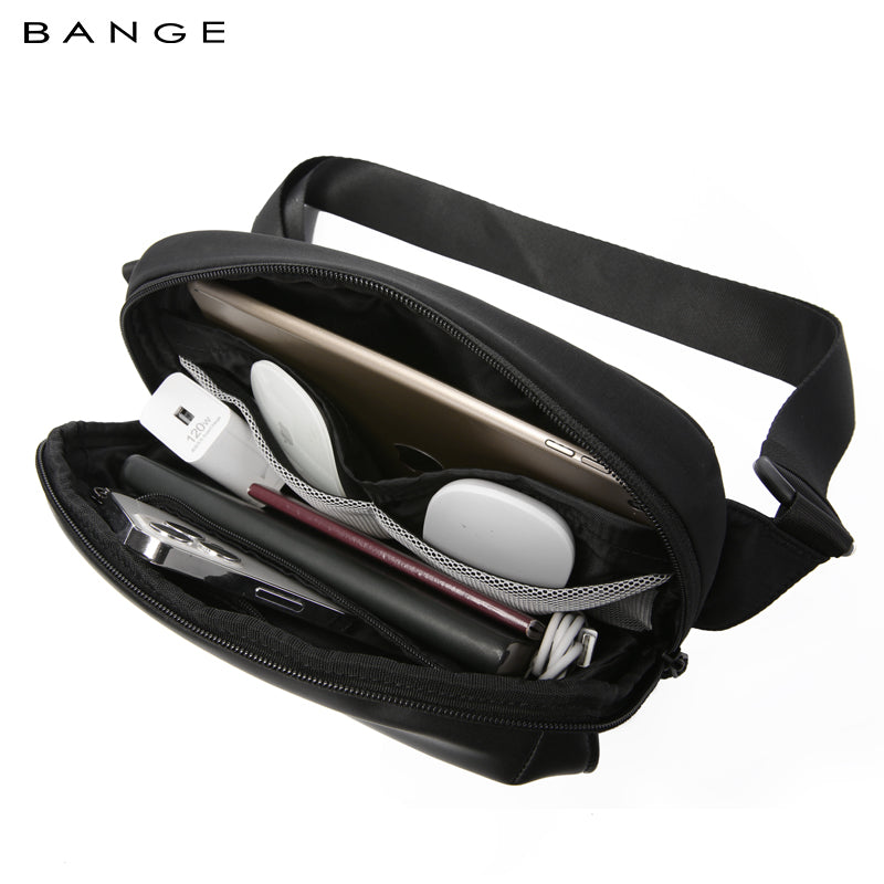 Bange New Custom Men's Shoulder Crossbody Bag High Quality Casual Nylon Waterproof 