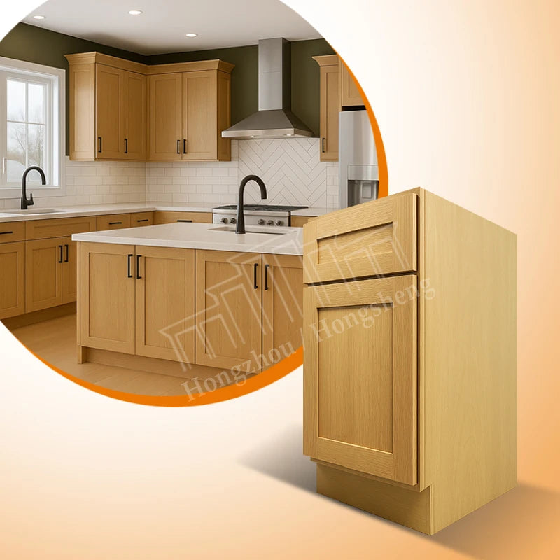 USA Standard B09-B21 Ready to Ship Cabinets RTA Kitchen Storage Cabinets Popular Designs Modular Modern Island Kitchen Cabinet