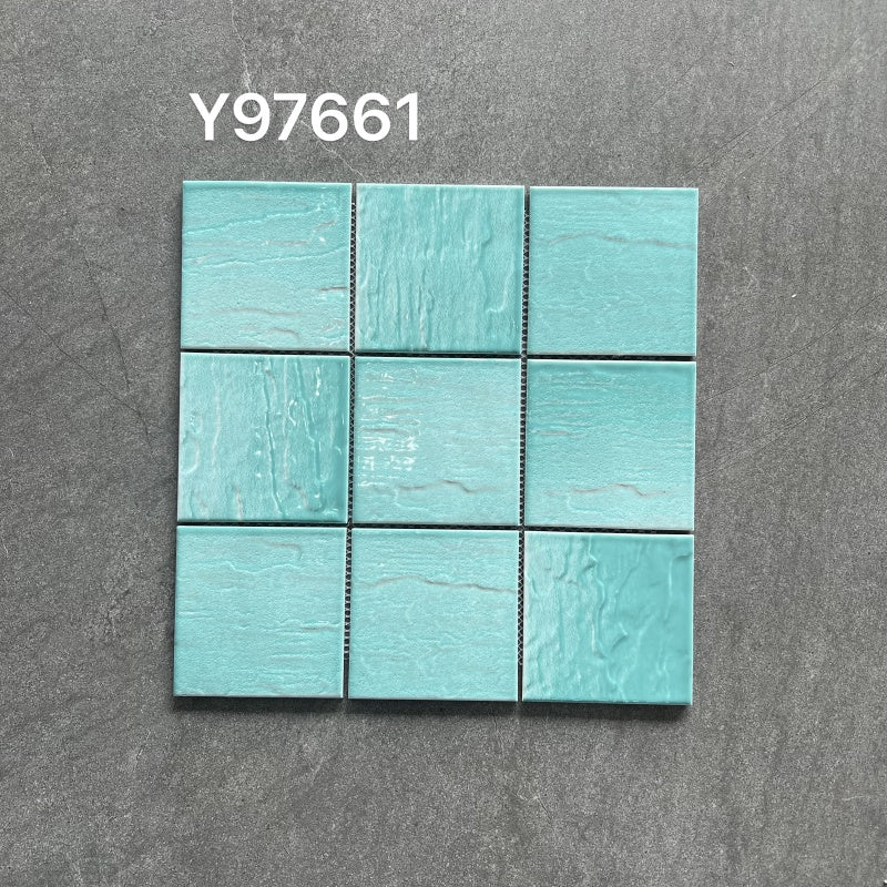 30x30cm Swimming Pool Mosaic Tiles Anti-Slip High Durability Good