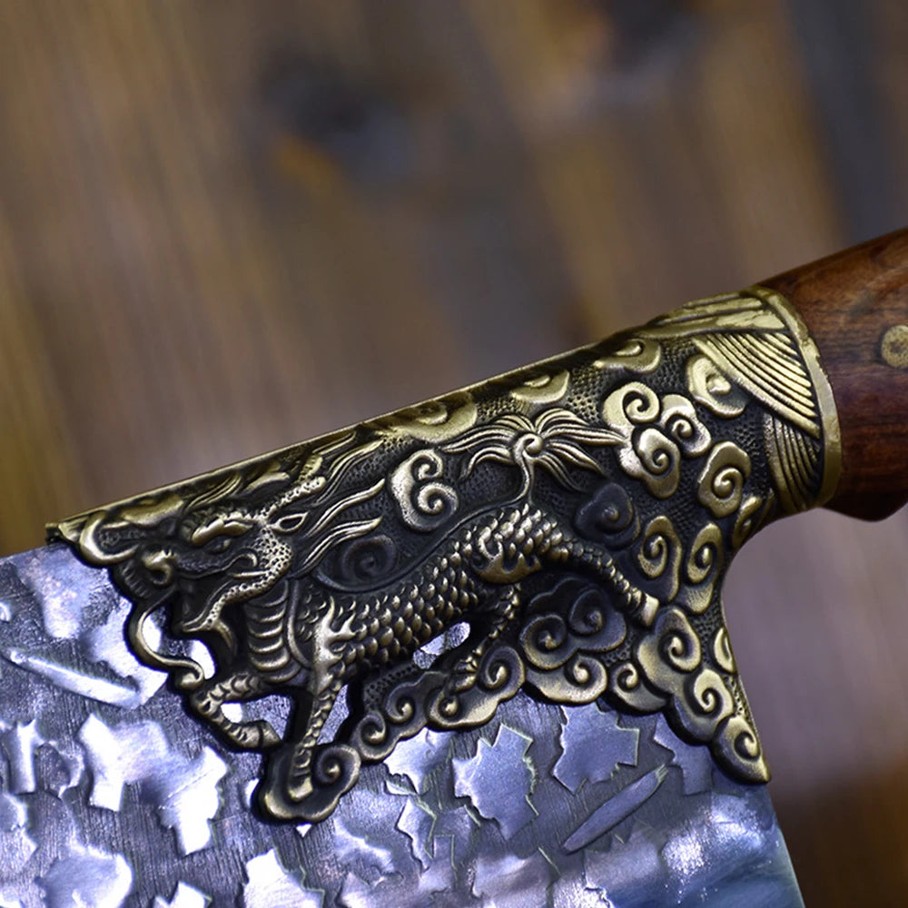 Dao Đầu Bếp Mini Sắc Bén Thủ Công Cắt Đa Năng