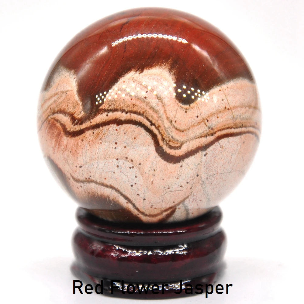 40MM Natural Feng Shui Meditation Gemstone Ball