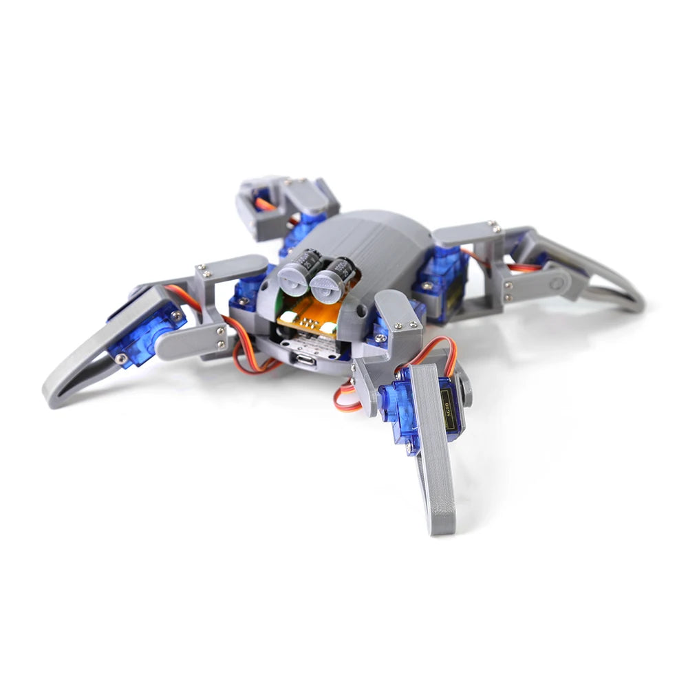 Quadruped Spider Robot  Kit v2.0 ESP8266，3D printed Bionic robot DIY NodeMCU Programming robot Maker Open source hardware - Daisan Mart
