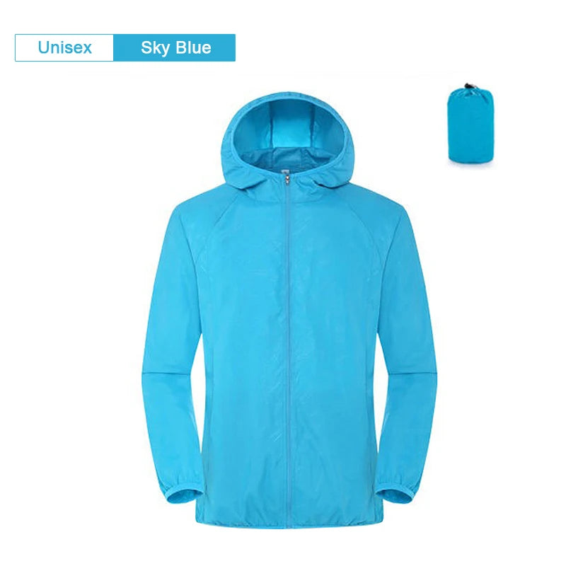 Waterproof, Sun-Proof, Quick-Drying Outdoor Rain Jacket