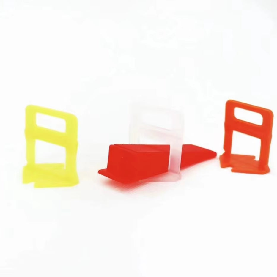 100 Plastic Tile Floor Adjustment Clips 