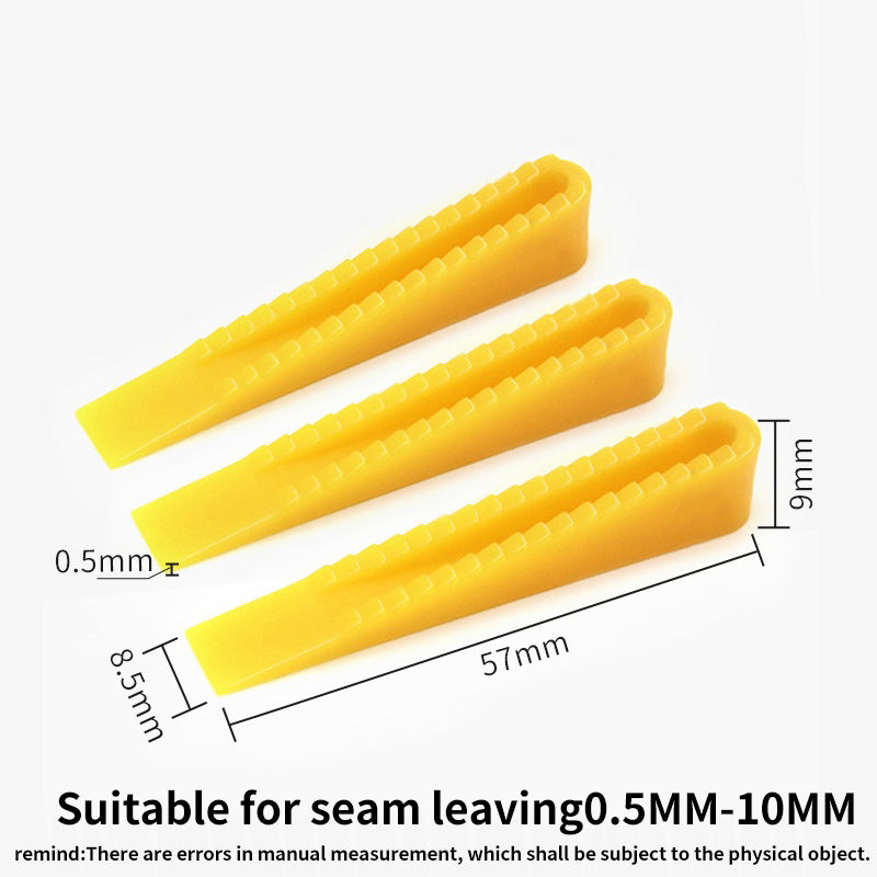 Modern design plastic tile leveling system with wedge clamp 