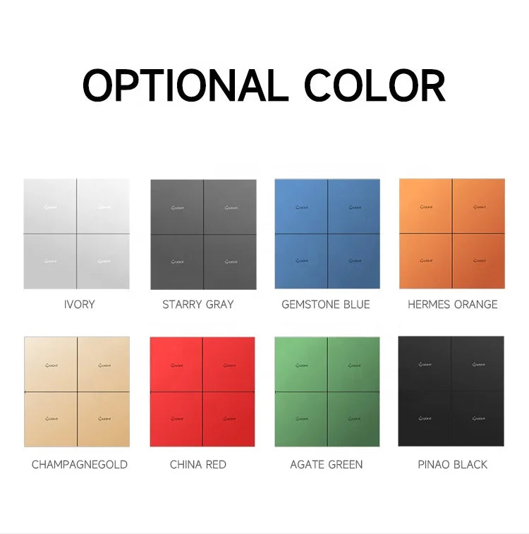 Công Tắc Thông Minh Zigbee 2 Nút HUAYAN Chuẩn UK