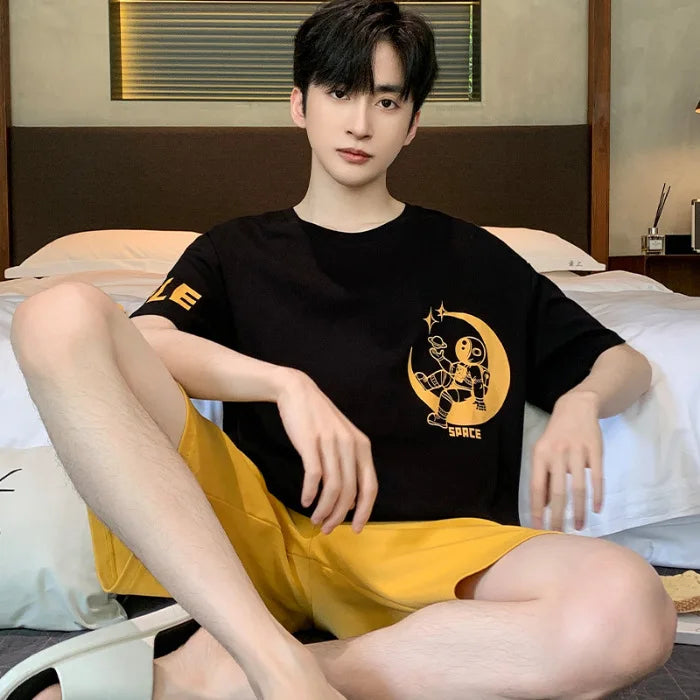 SAMWESTART Men's Modal Cotton Cool Summer Pajamas