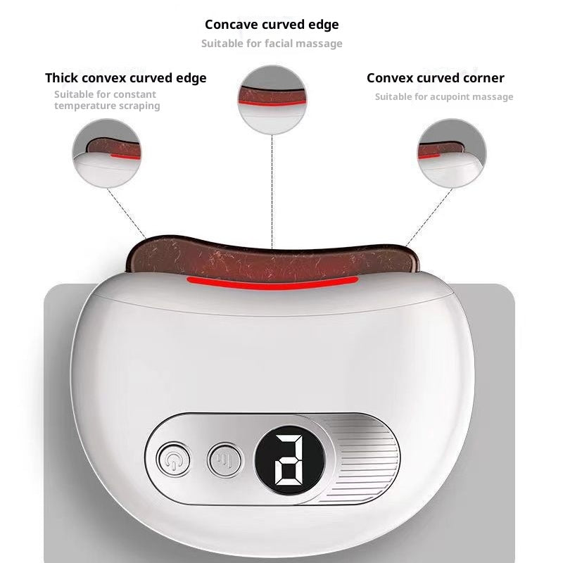 Bian electric stone Gua Sha massager custom logo face and body massage 