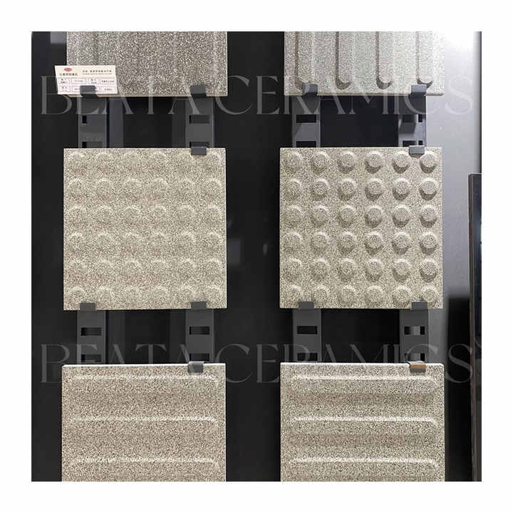 BEATA high quality tactile floor tiles modern design 400x400mm, factory direct production, 20mm thick, for indication 