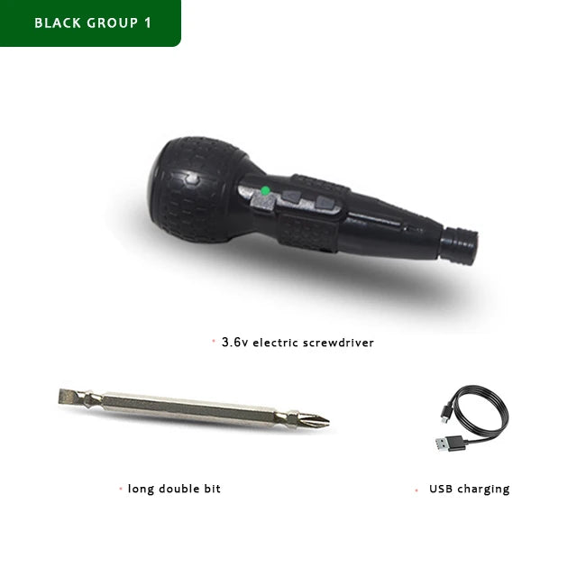 Electric Screwdriver 3.6V Cordless Drill 1800mah Lithium Battery Super Torque Mini Power Tools Automatic And Manual Led Light