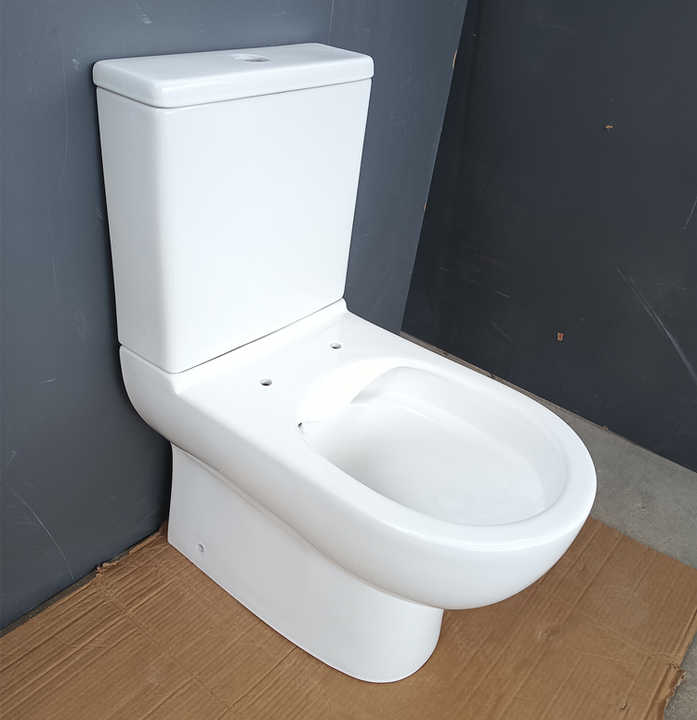 Bathroom flush toilets Two-piece ceramic toilets P-trap toilets Pedestal toilets