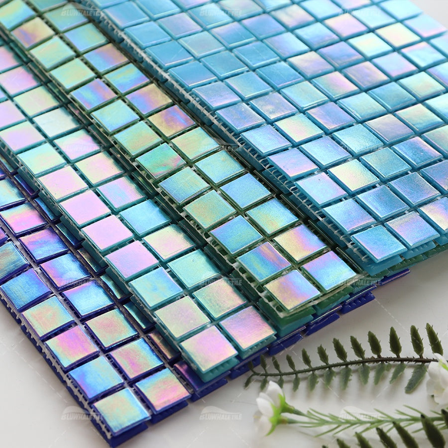 Bluwhale Mother of Pearl Swimming Pool Mosaic Tiles 