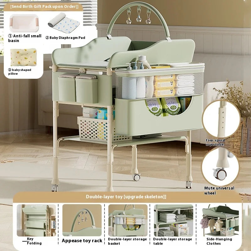 Bàn Tiện Ích Chăm Sóc Bé - Tắm, Thay, Massage - Daisan Mart