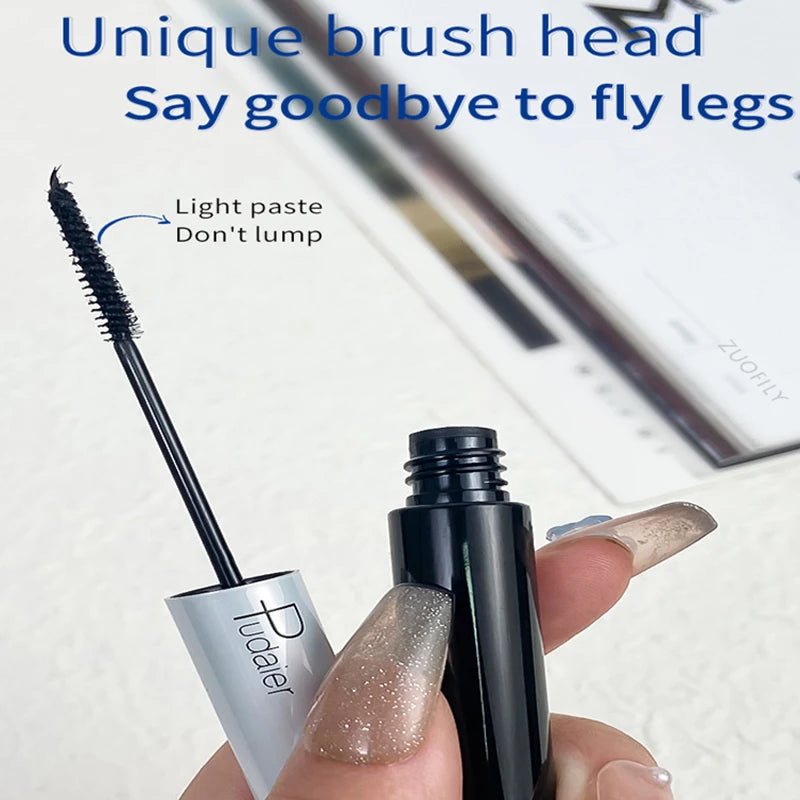 4D White Mascara Long Natural Curl Waterproof