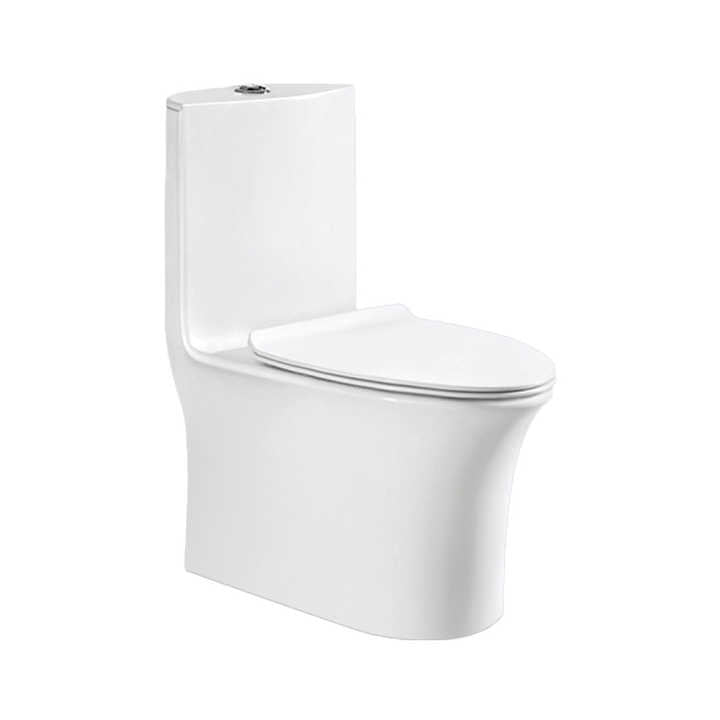 Medyag YLZ-1107 CE Standard Bathroom Ceramic Nano Glaze Toilet India Slim One Piece Toilet 