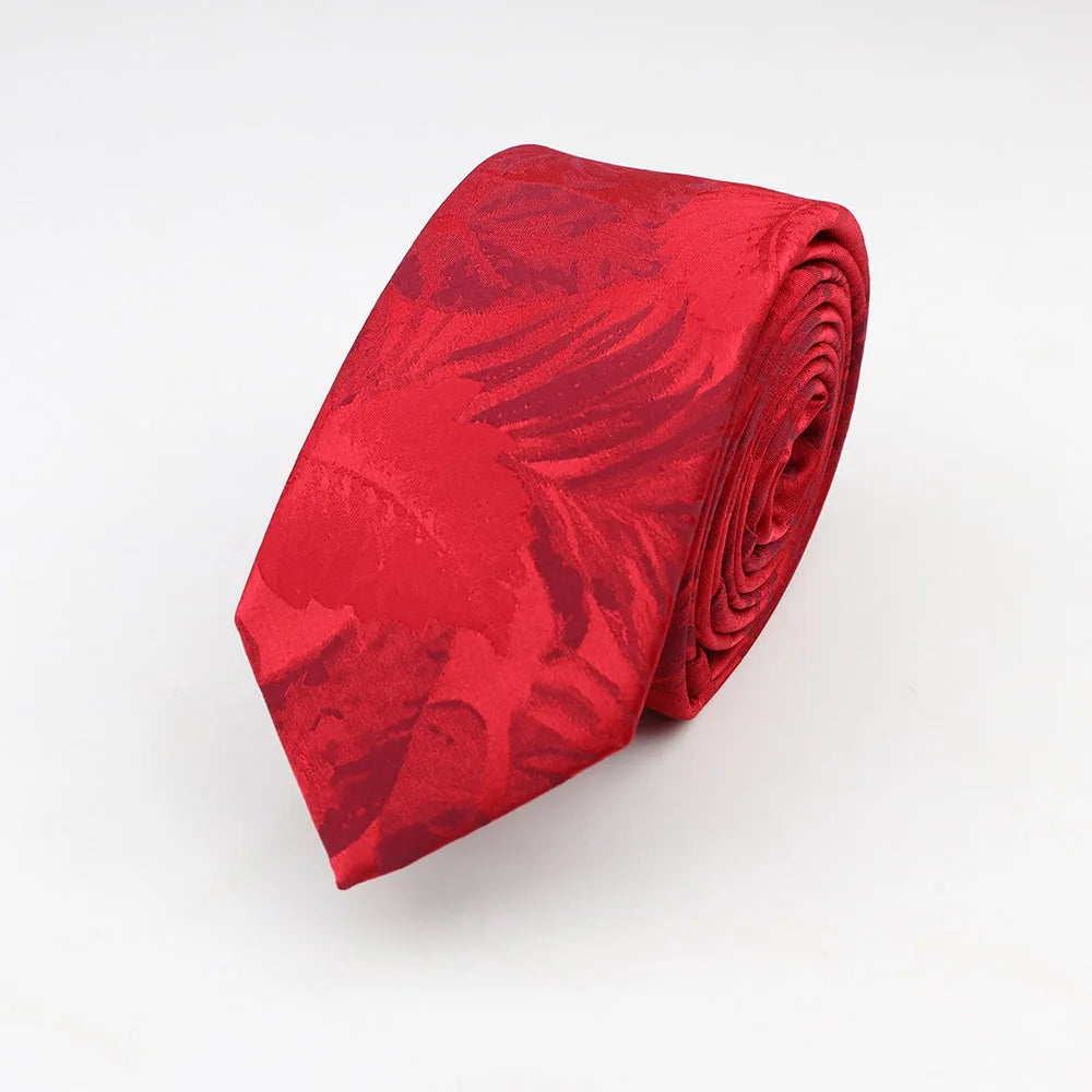 Cà Vạt Nam Công Sở Họa Tiết Thanh Lịch 6cm