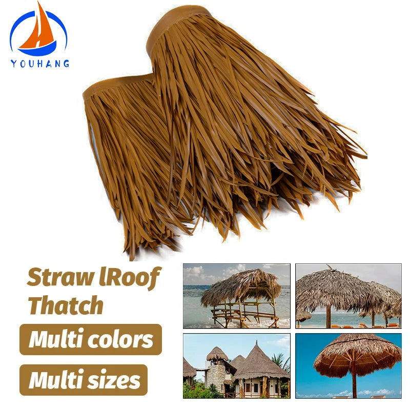Ngói Lá Cỏ Giả Tranh PVC Cho Mái Nhà và Quán Bar - Daisan Mart