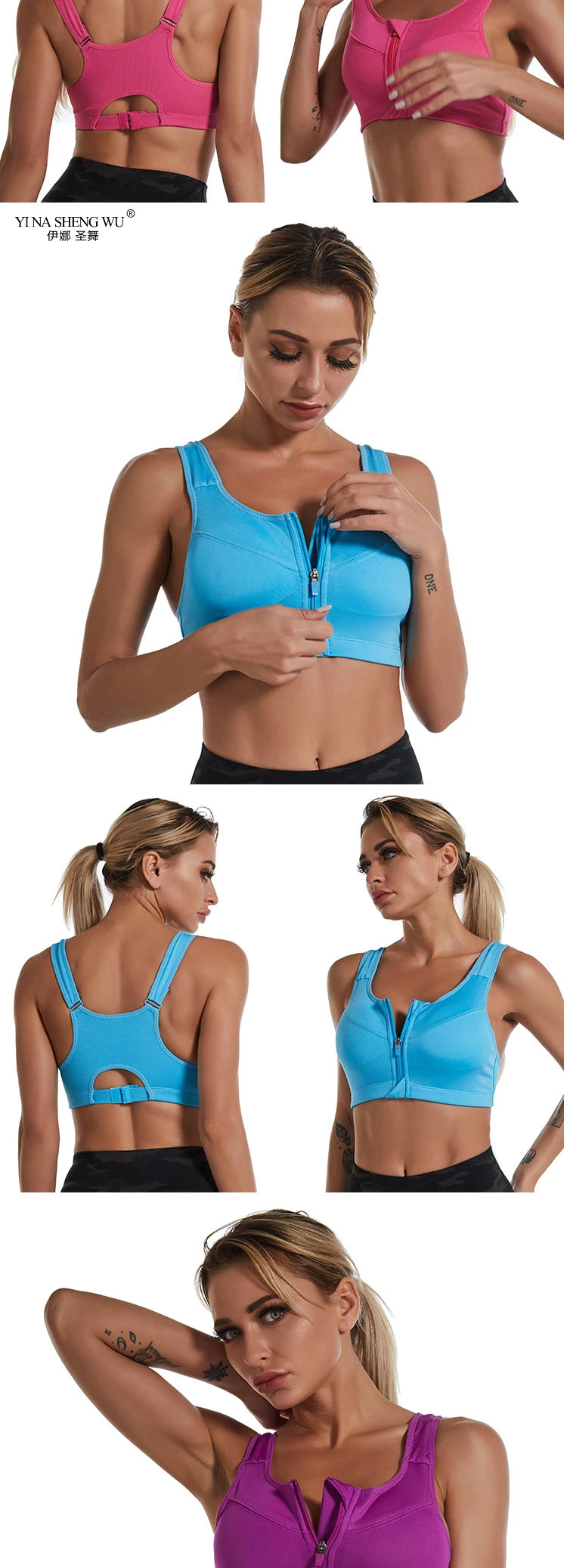 Áo Bra Thể Thao Nữ Tập Gym Yoga Nâng Đỡ Thoải Mái - Daisan Mart