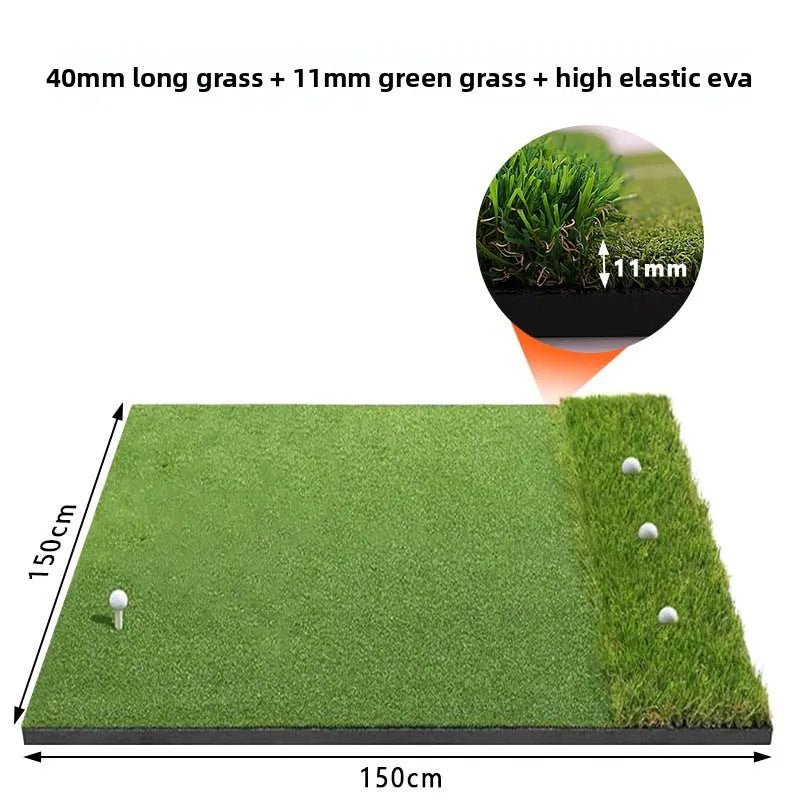 4in1 Premium Multi-Function Golf Mat 5x4ft Pro Practice