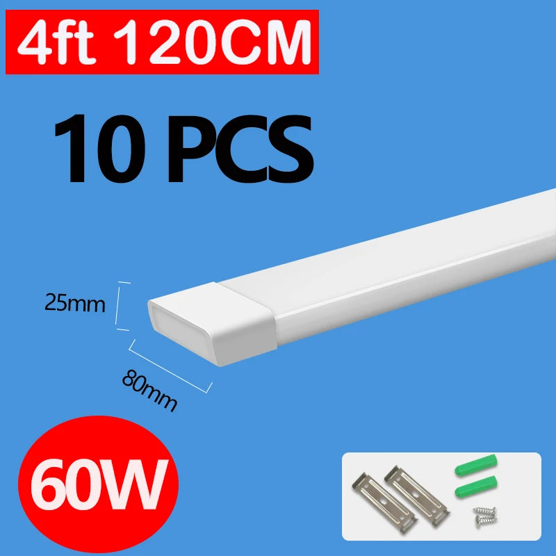 T5/T8 LED Tube Lights for Kitchen Ceiling Wardrobe 220V