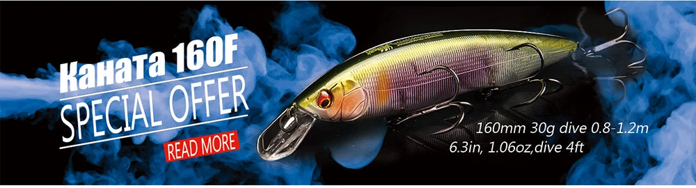 Mồi Câu Chuyên Nghiệp Bearking 175mm Nổi Slim Minnow