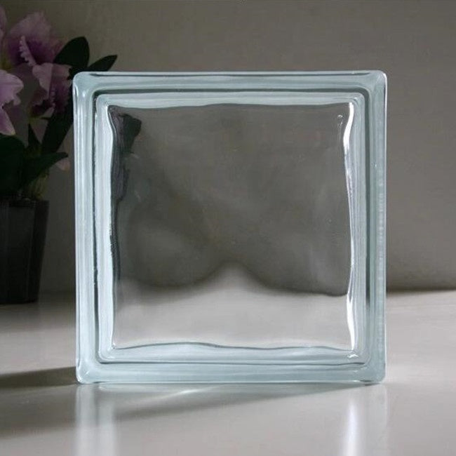 High-end Decorative Acid-Etched Glass Blocks for Walls 