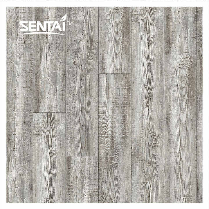 Wood Grain Extruded Vinyl Composite Stone Marble Tiles Commercial Decorative Flooring Private For Bedroom Bathroom SPC Flooring 