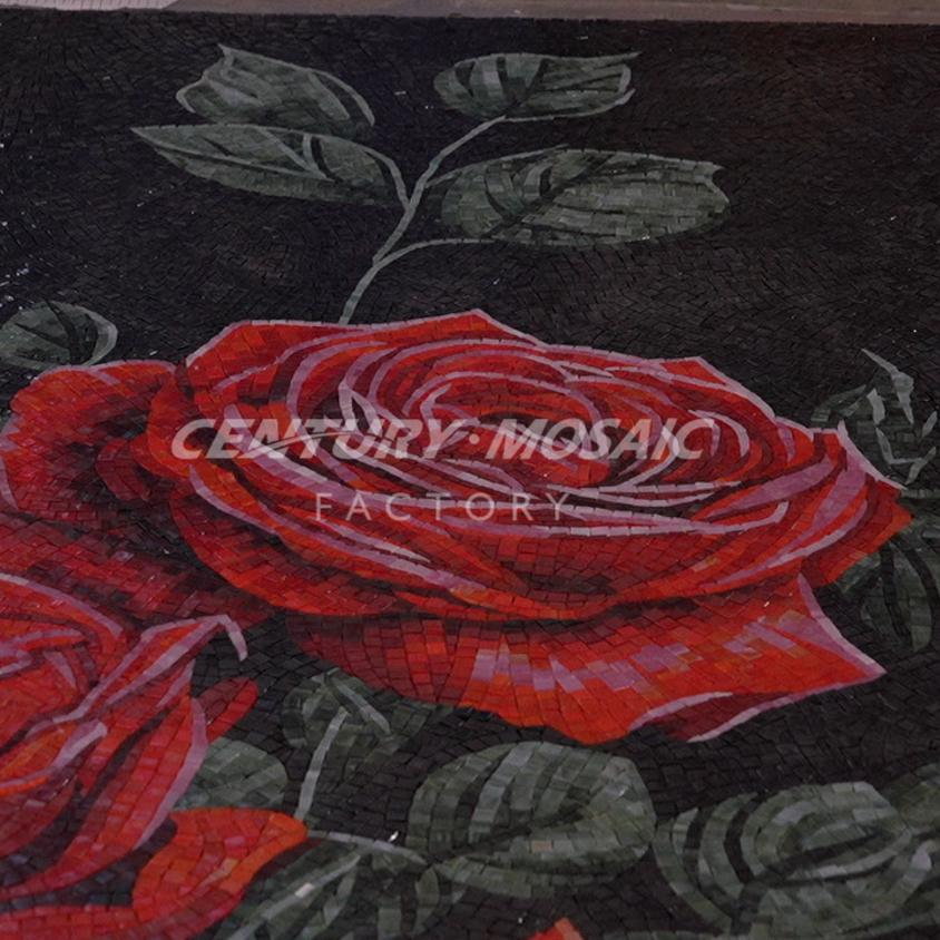 Centurymosaic Handmade Glass Mosaic Painting Beautiful Bright Pattern