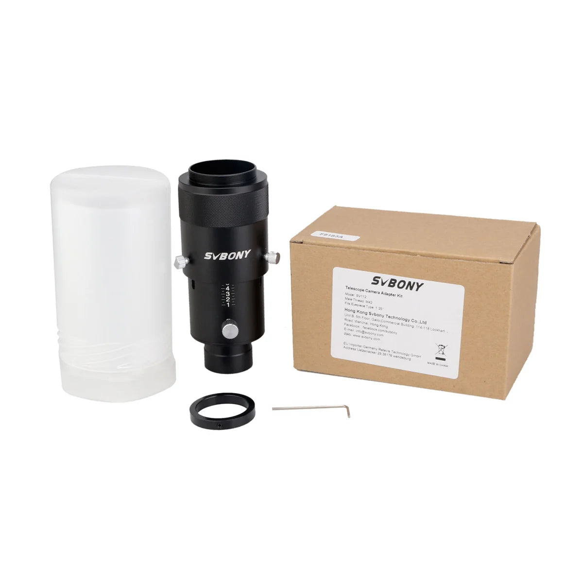 SVBONY SV112 42mm Multi-Function Adapter For Camera